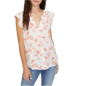 Sanctuary Firefly Print Button Shirt